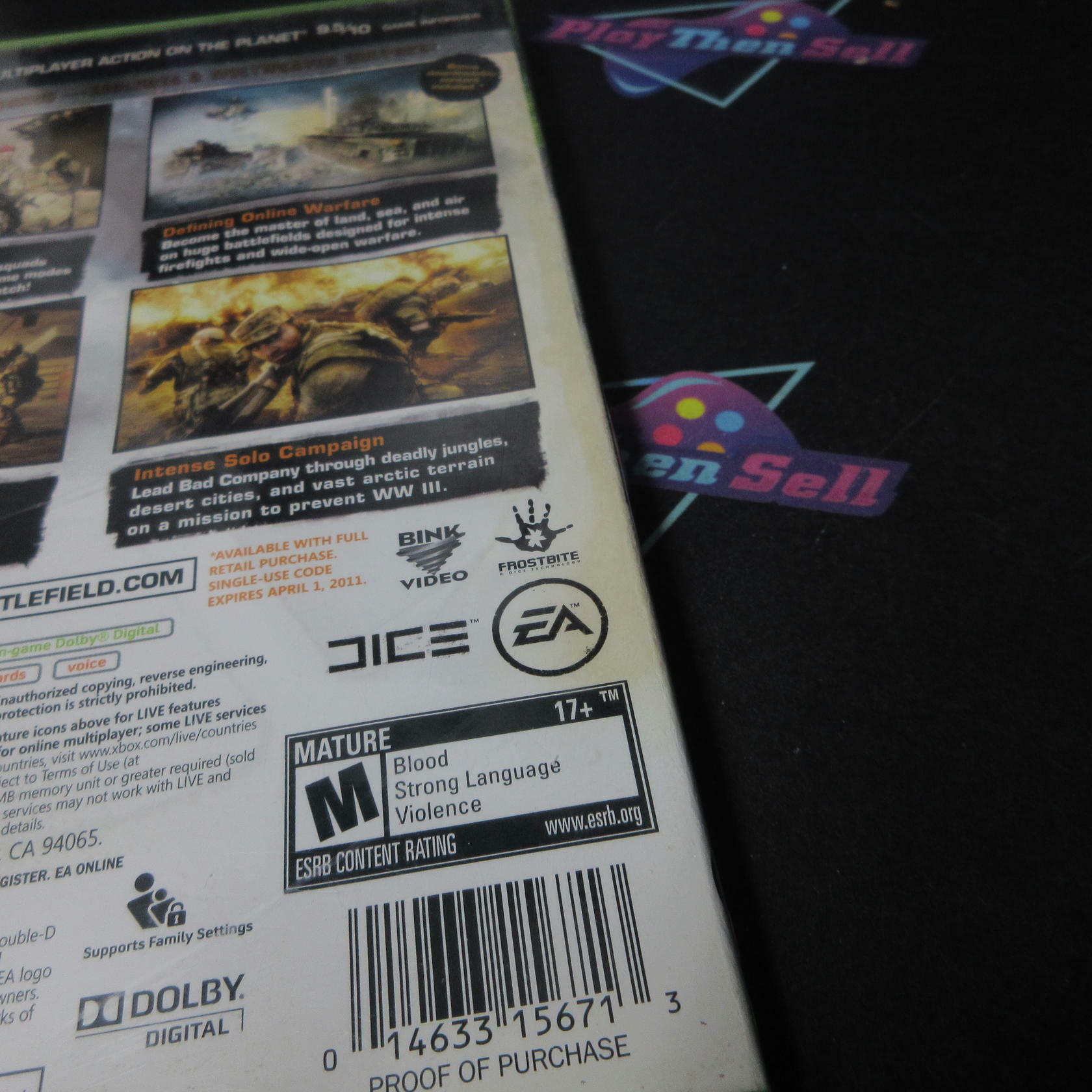Battlefield Bad Company 2 Limited Edition Xbox 360 AD Complete CIB - Very Good