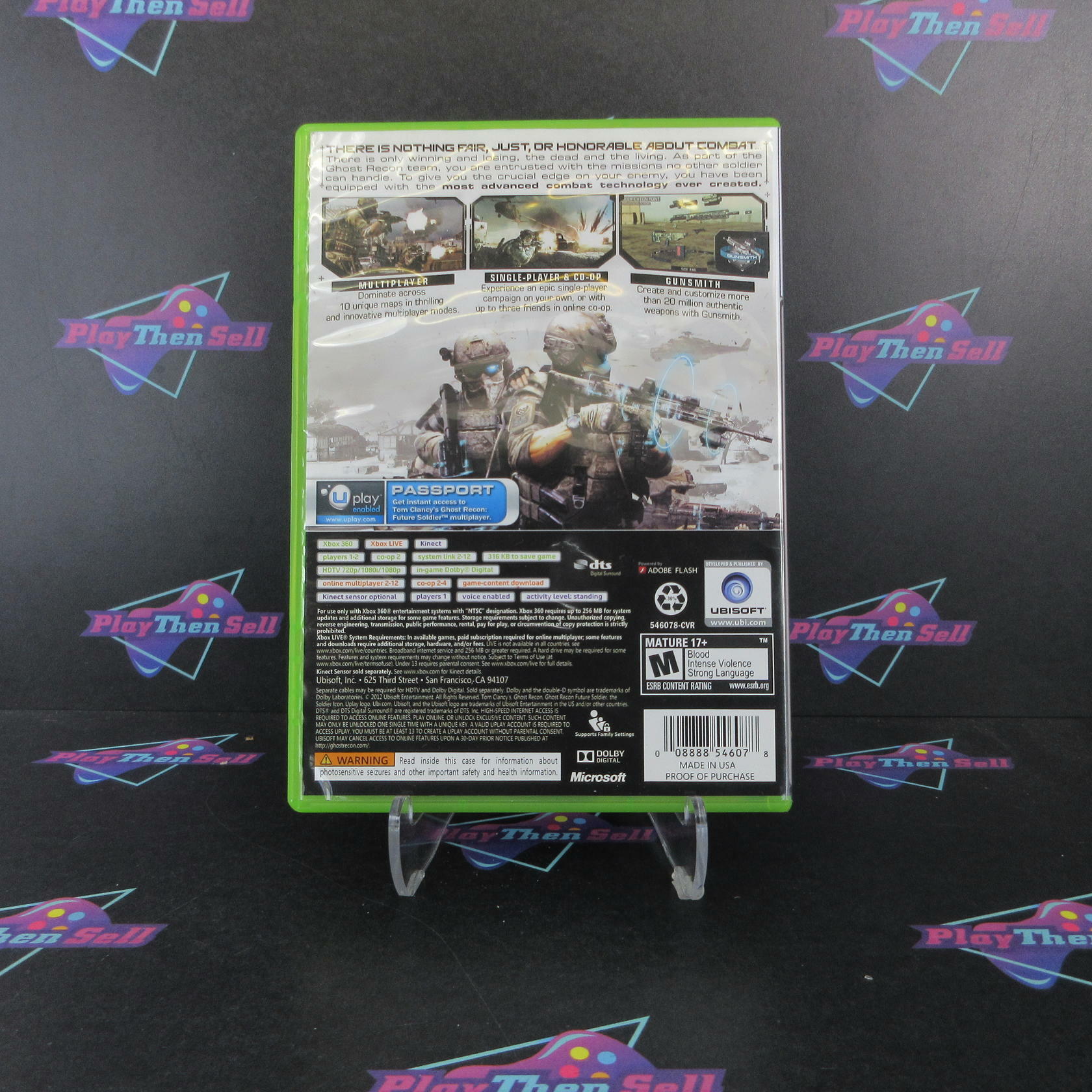 Tom Clancy's Ghost Recon Future Soldier Xbox 360 Complete - Excellent
