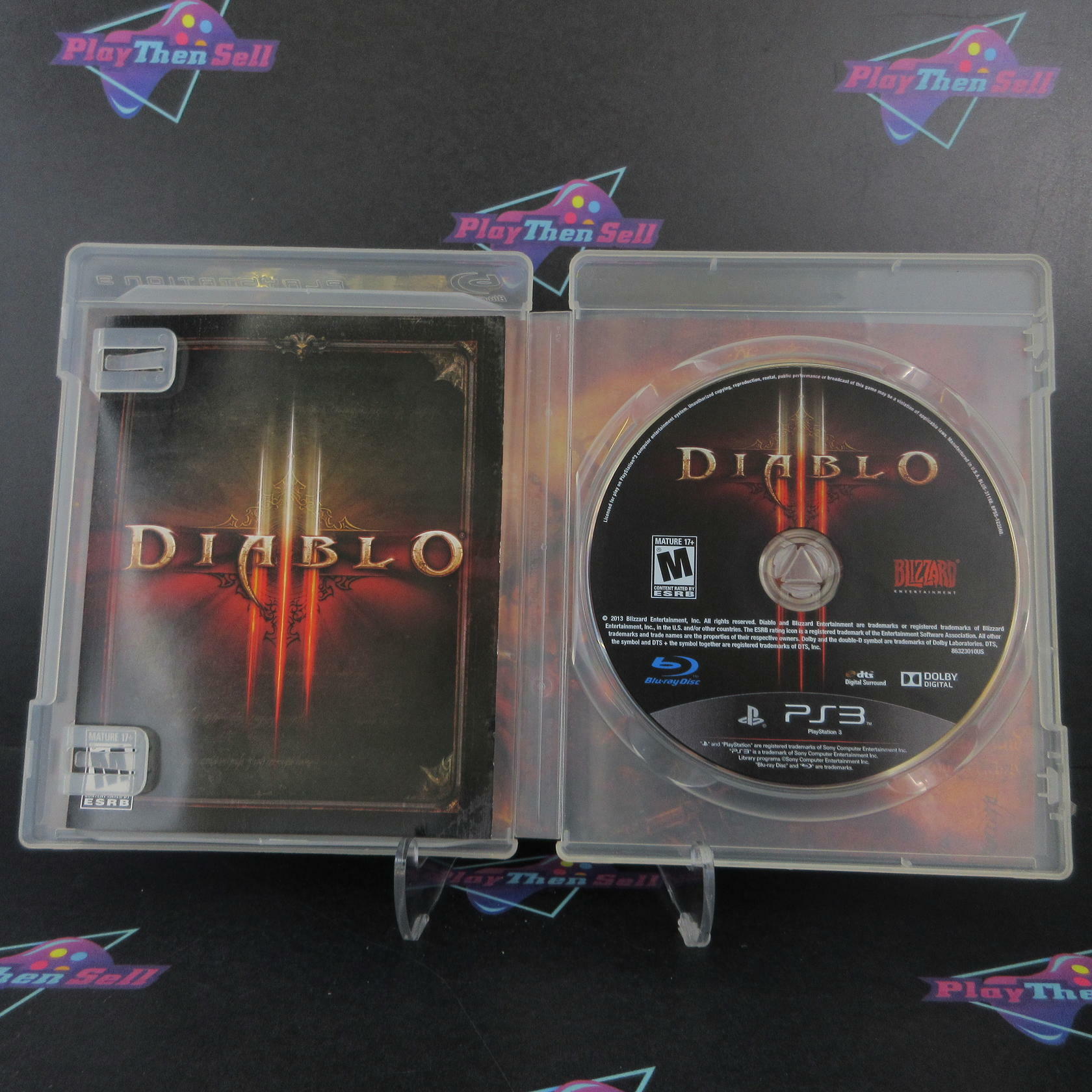 Diablo III PS3 PlayStation 3 AD Complete CIB - Very Good