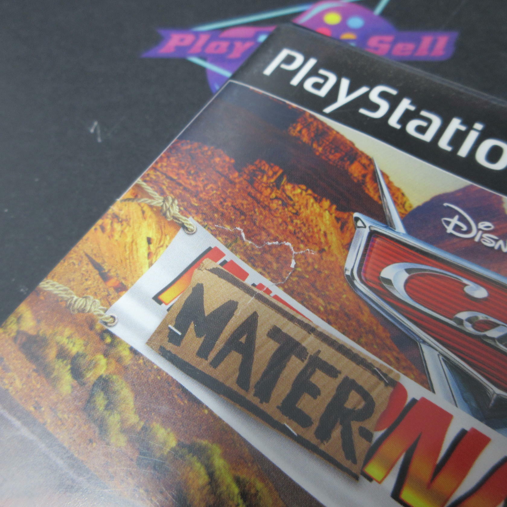Cars Mater-National PS2 PlayStation 2 AD/NM - Very Good