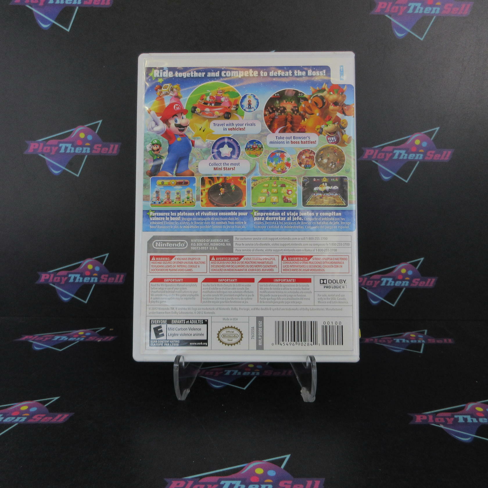 Mario Party 9 Nintendo Wii Complete - Excellent