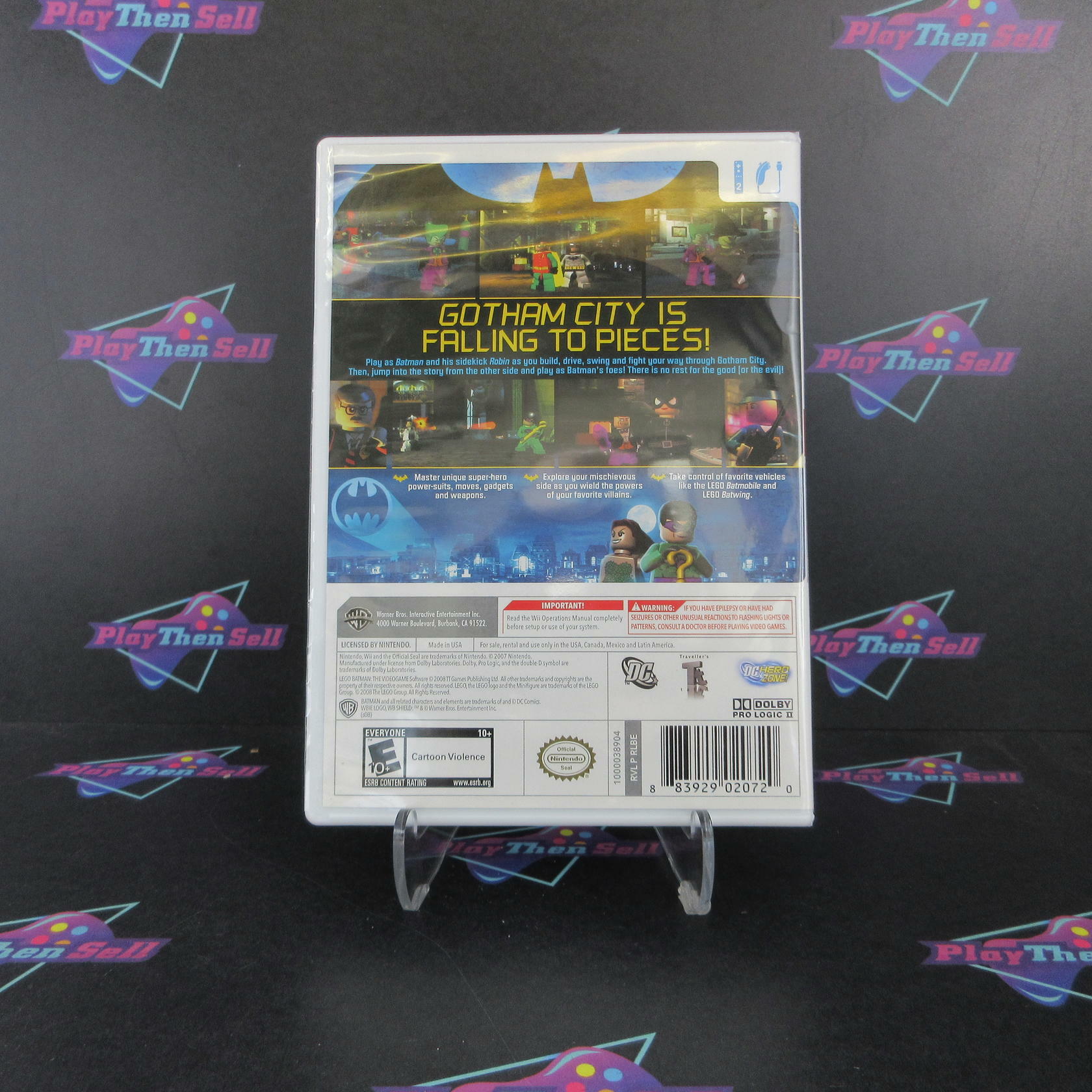 Lego Batman Nintendo Wii Complete - Excellent