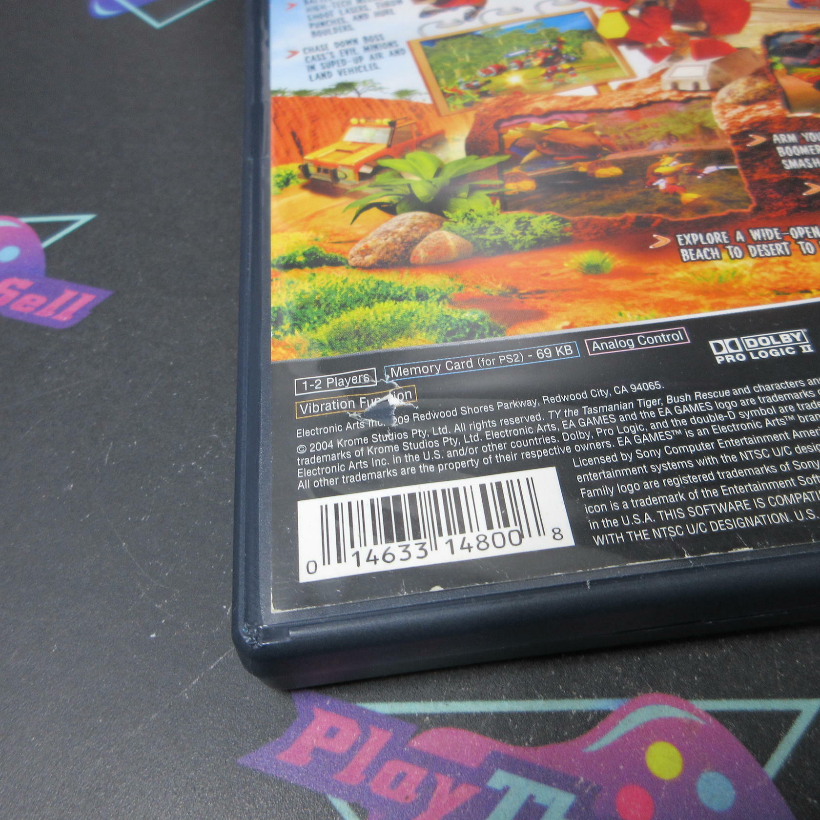 Ty the Tasmanian Tiger 2 Bush Rescue PS2 PlayStation 2 AD/NM - Very Good