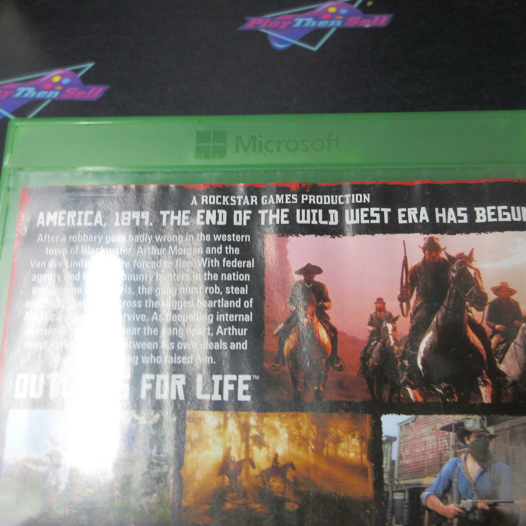 Red Dead Redemption 2 Xbox One AD + Map Complete CIB - Very Good
