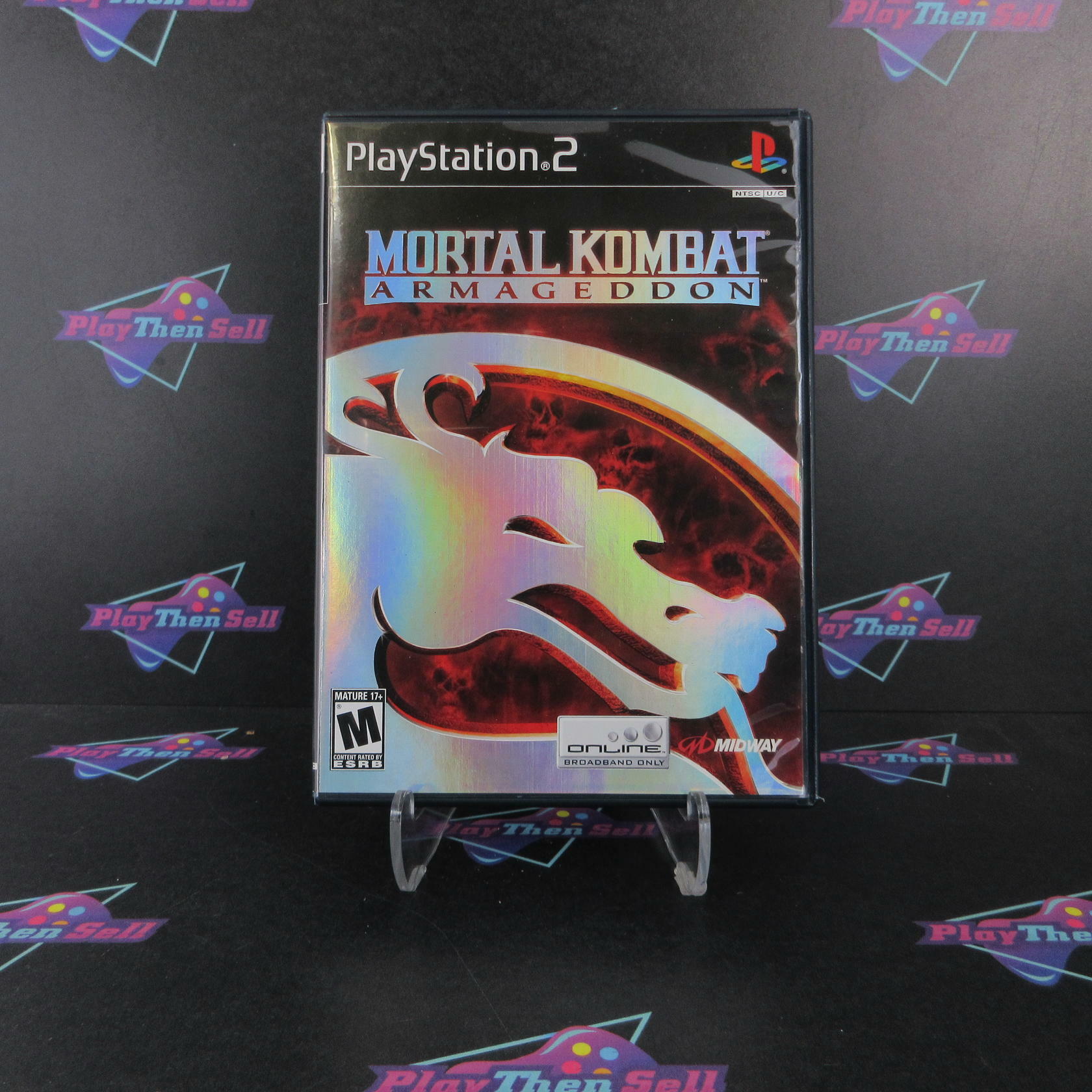 Mortal Kombat Armageddon PS2 PlayStation 2 + Reg Card Complete - Excellent