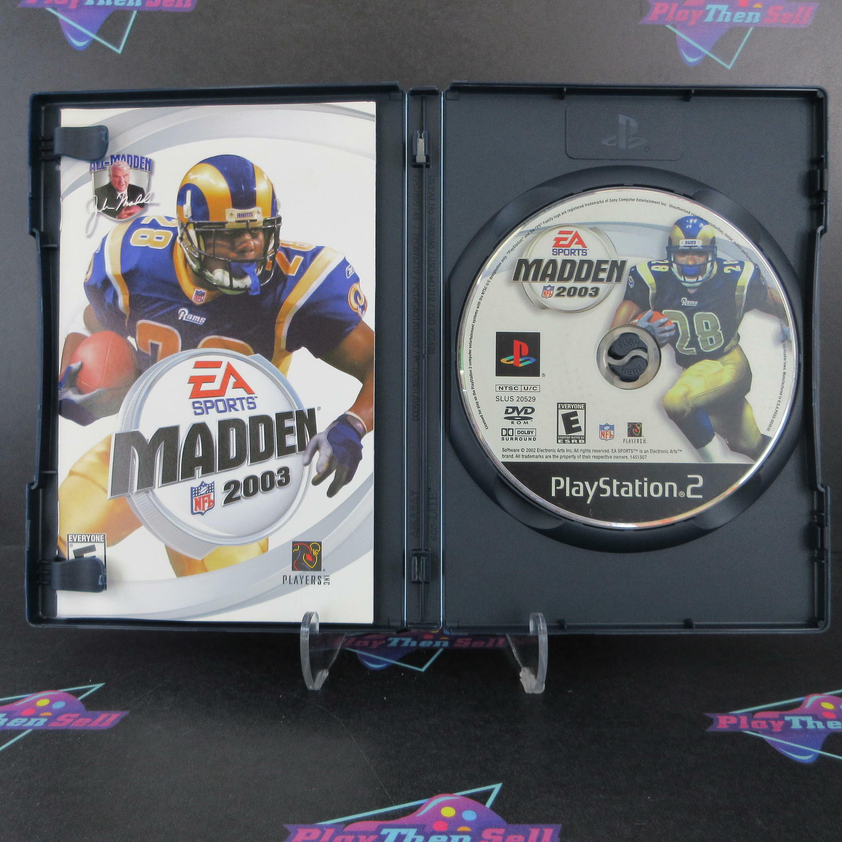 Madden NFL 2003 PS2 PlayStation 2 + Reg Card Complete - Excellent