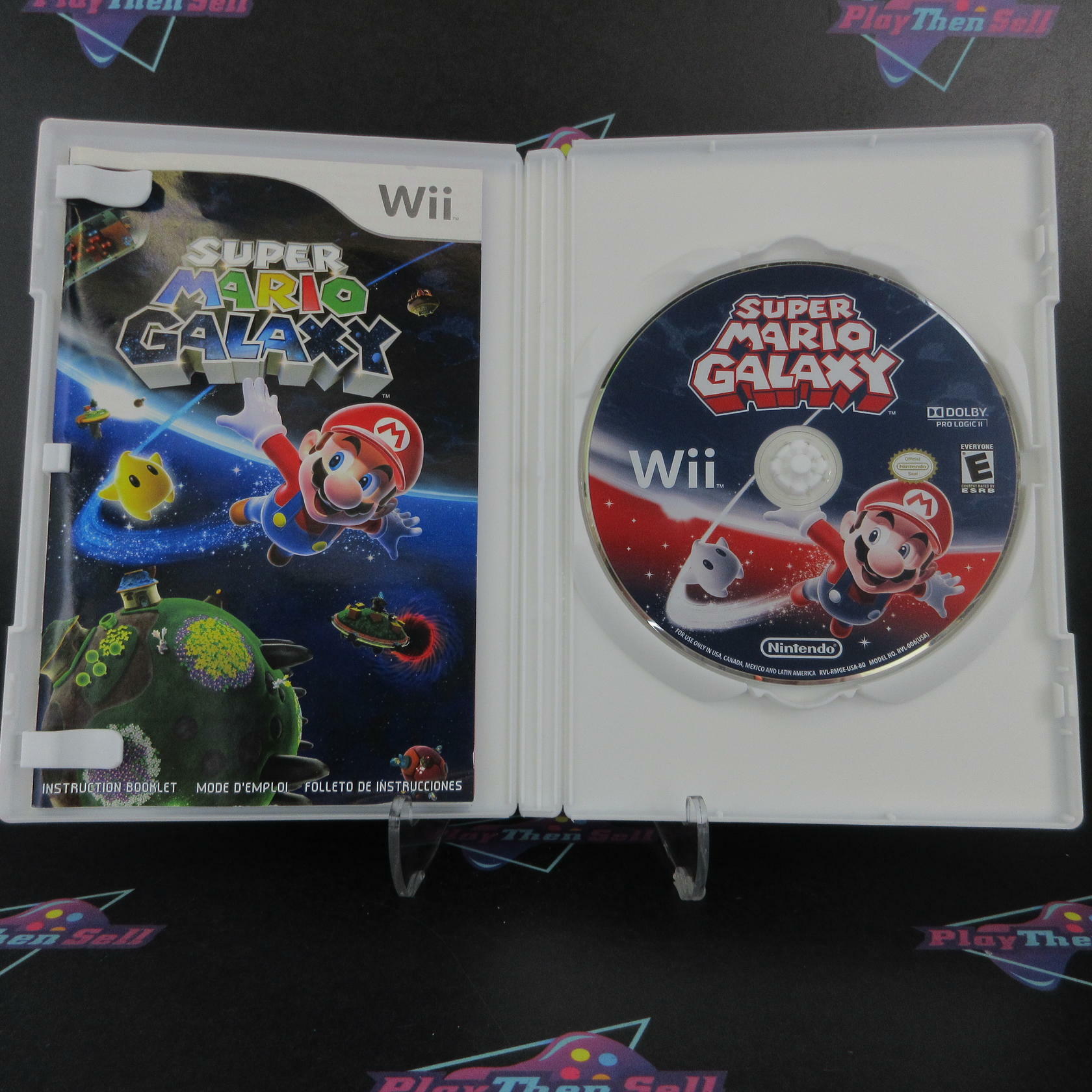 Super Mario Galaxy Nintendo Selects Nintendo Wii Complete - Excellent