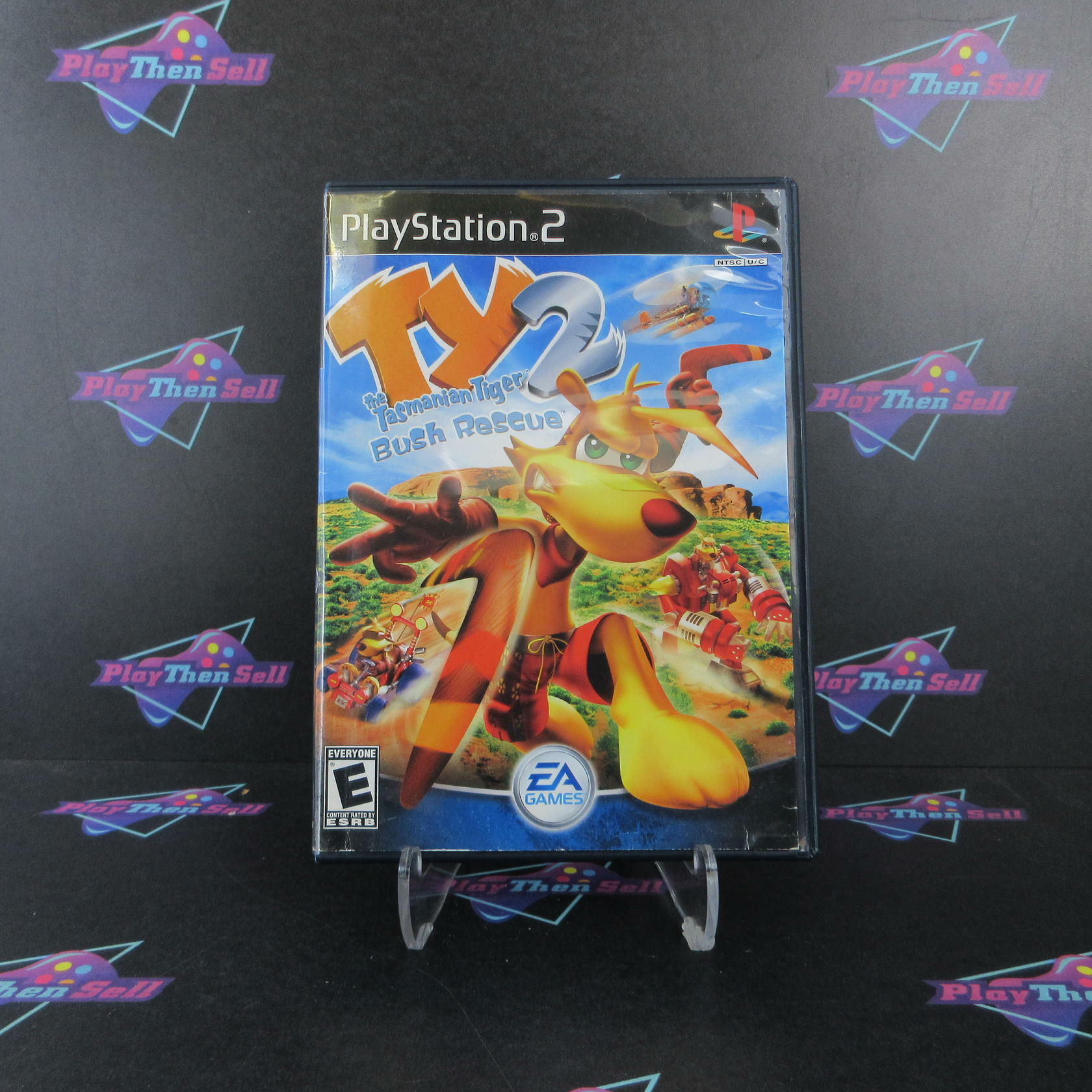 Ty the Tasmanian Tiger 2 Bush Rescue PS2 PlayStation 2 AD/NM - Very Good