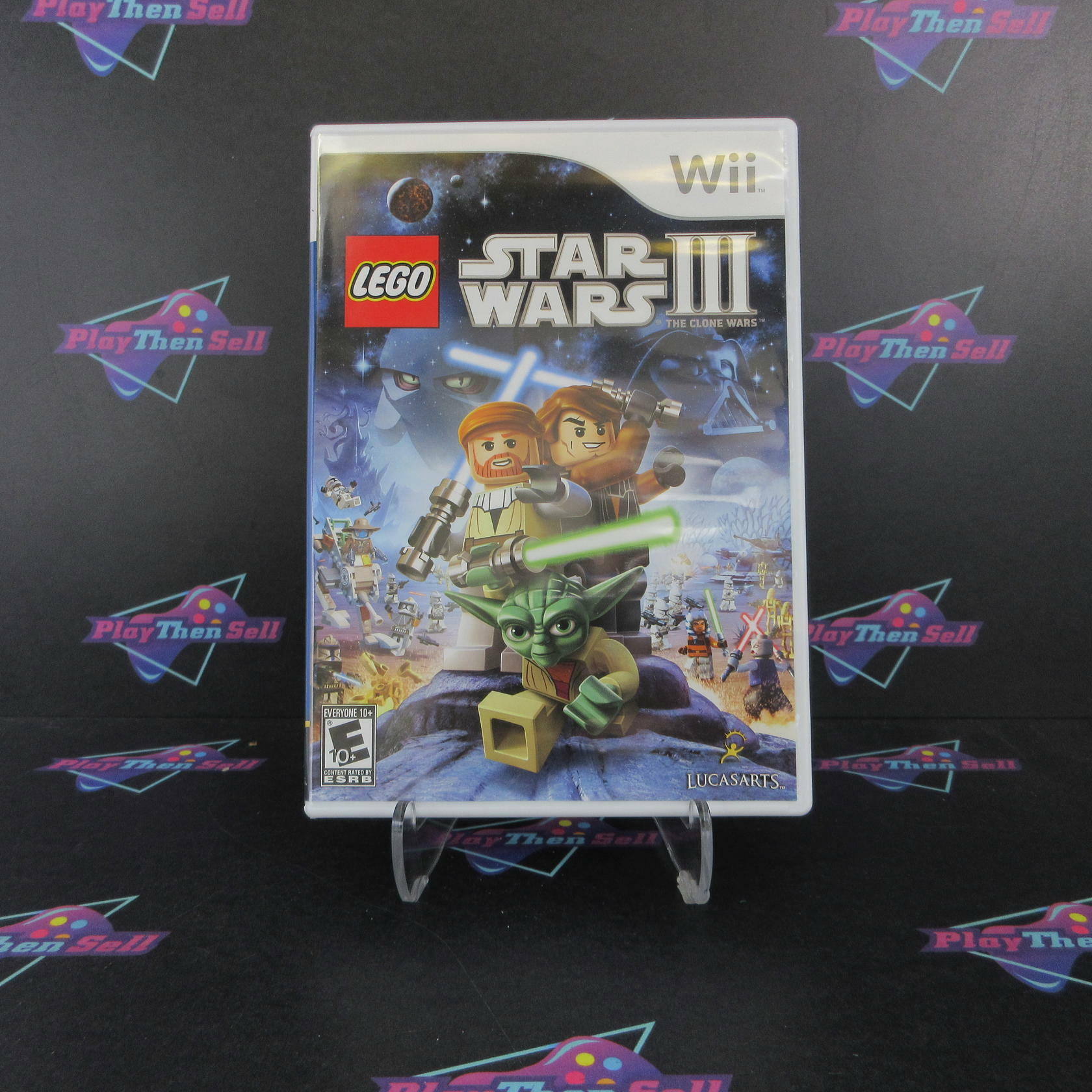Lego Star Wars III the Clone Wars Nintendo Wii Complete - Excellent