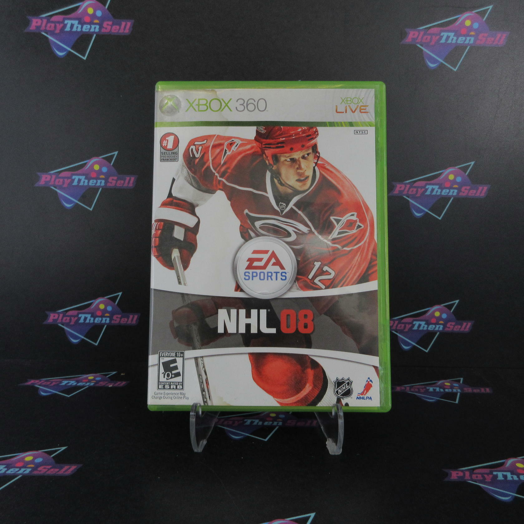 NHL 08 Xbox 360 AD Complete CIB - Very Good