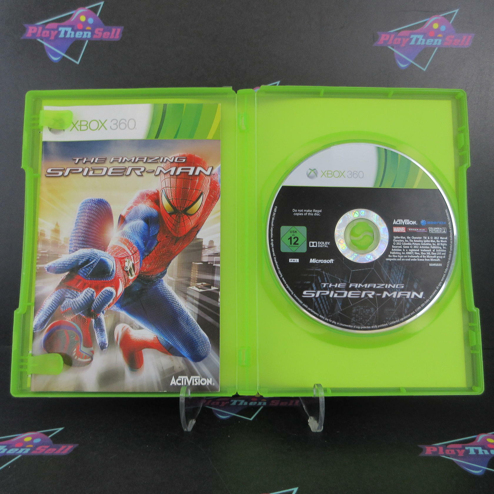 The Amazing Spider-Man Xbox 360 PAL (Region Locked) AD Complete CIB - Very Good