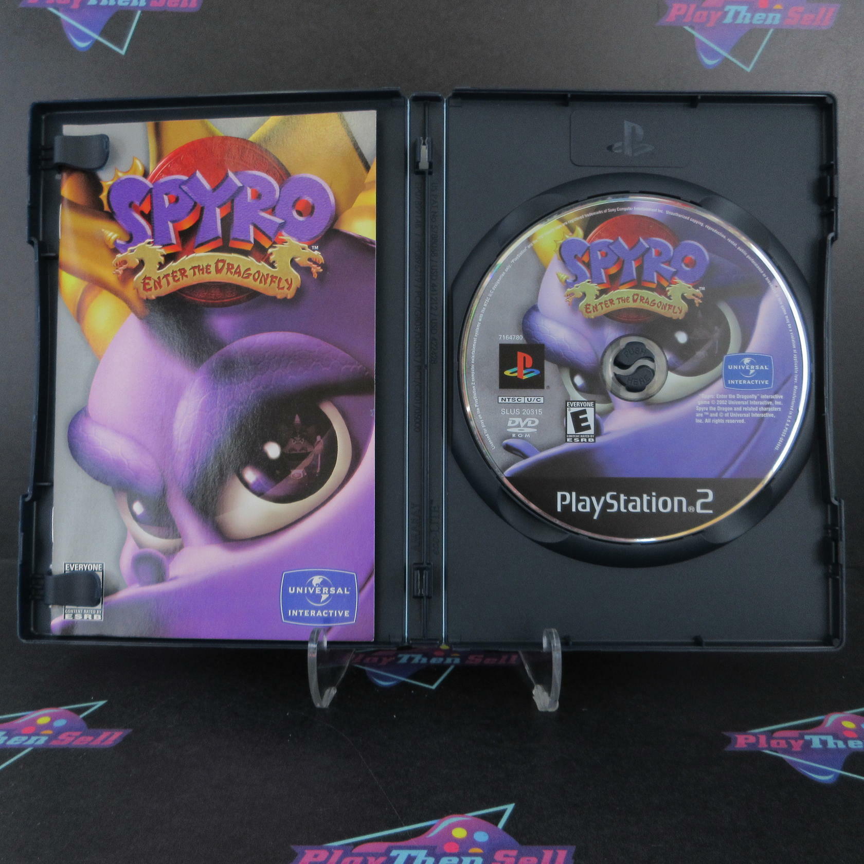Spyro Enter the Dragonfly PS2 PlayStation 2 + Reg Card Complete - Excellent