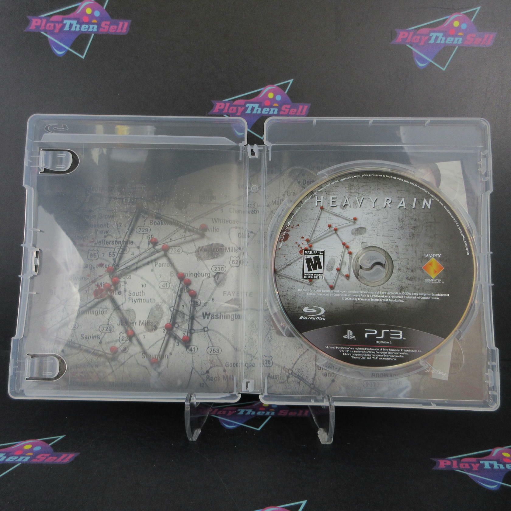Heavy Rain PS3 PlayStation 3 AD/NM - Very Good