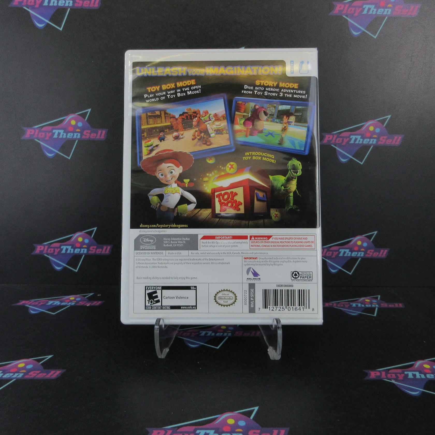 Toy Story 3 Nintendo Wii Complete - Excellent