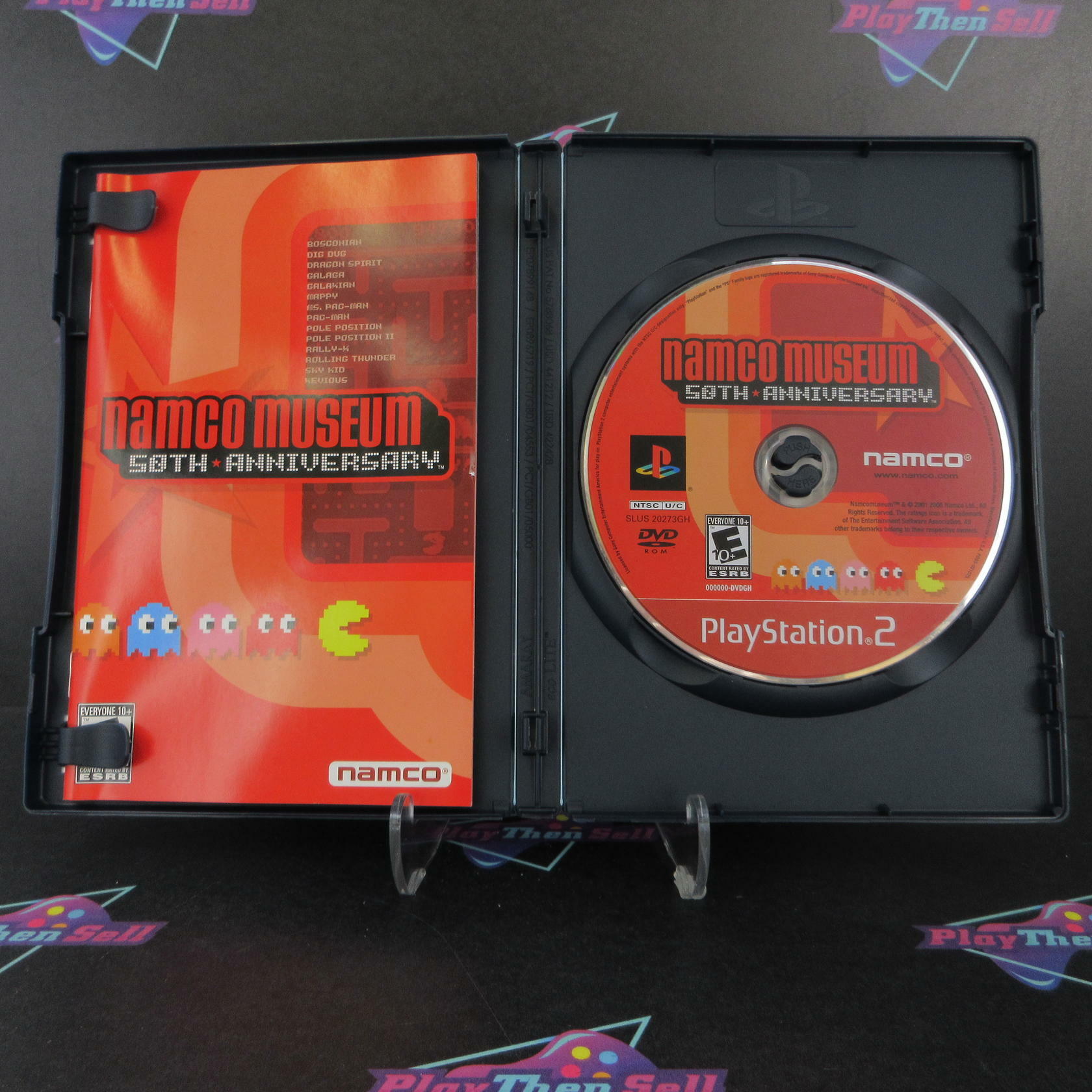 Namco Museum 50th Anniversary PS2 PlayStation 2 GH Complete - Excellent