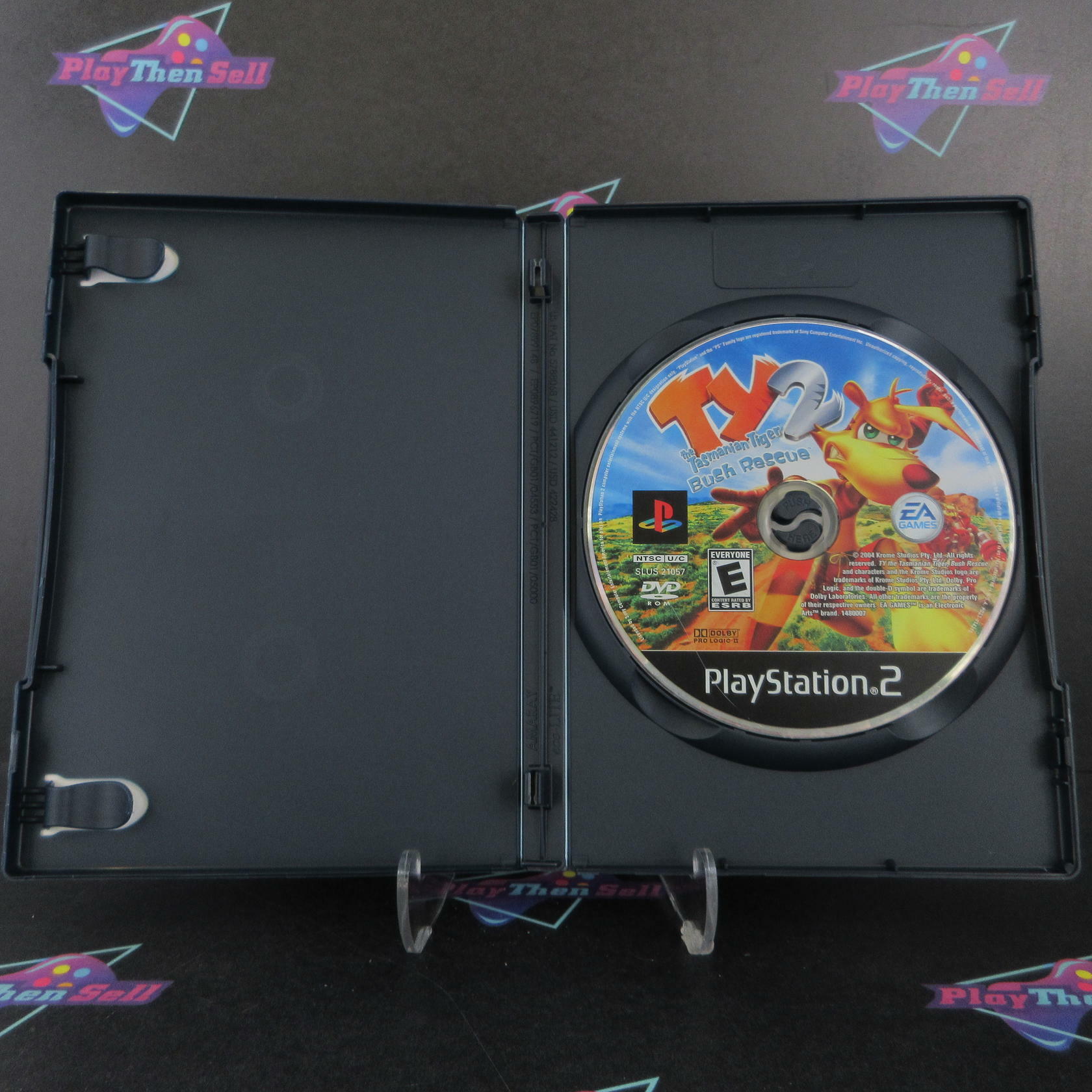 Ty the Tasmanian Tiger 2 Bush Rescue PS2 PlayStation 2 AD/NM - Very Good
