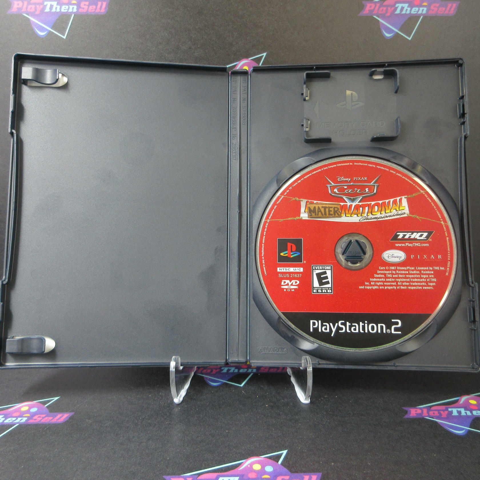 Cars Mater-National PS2 PlayStation 2 AD/NM - Very Good