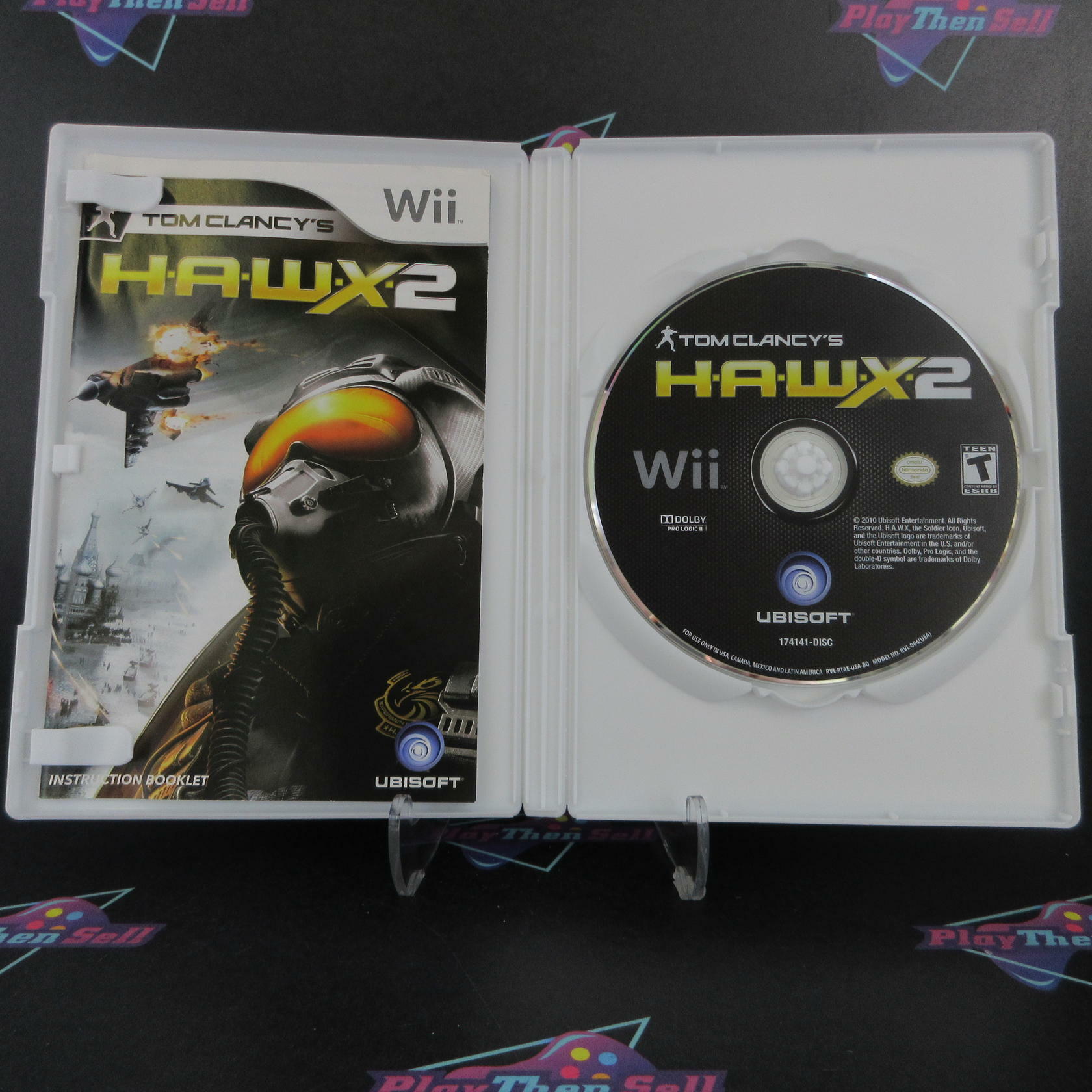 Tom Clancy's H.A.W.X 2 HAWX Nintendo Wii Complete - Excellent