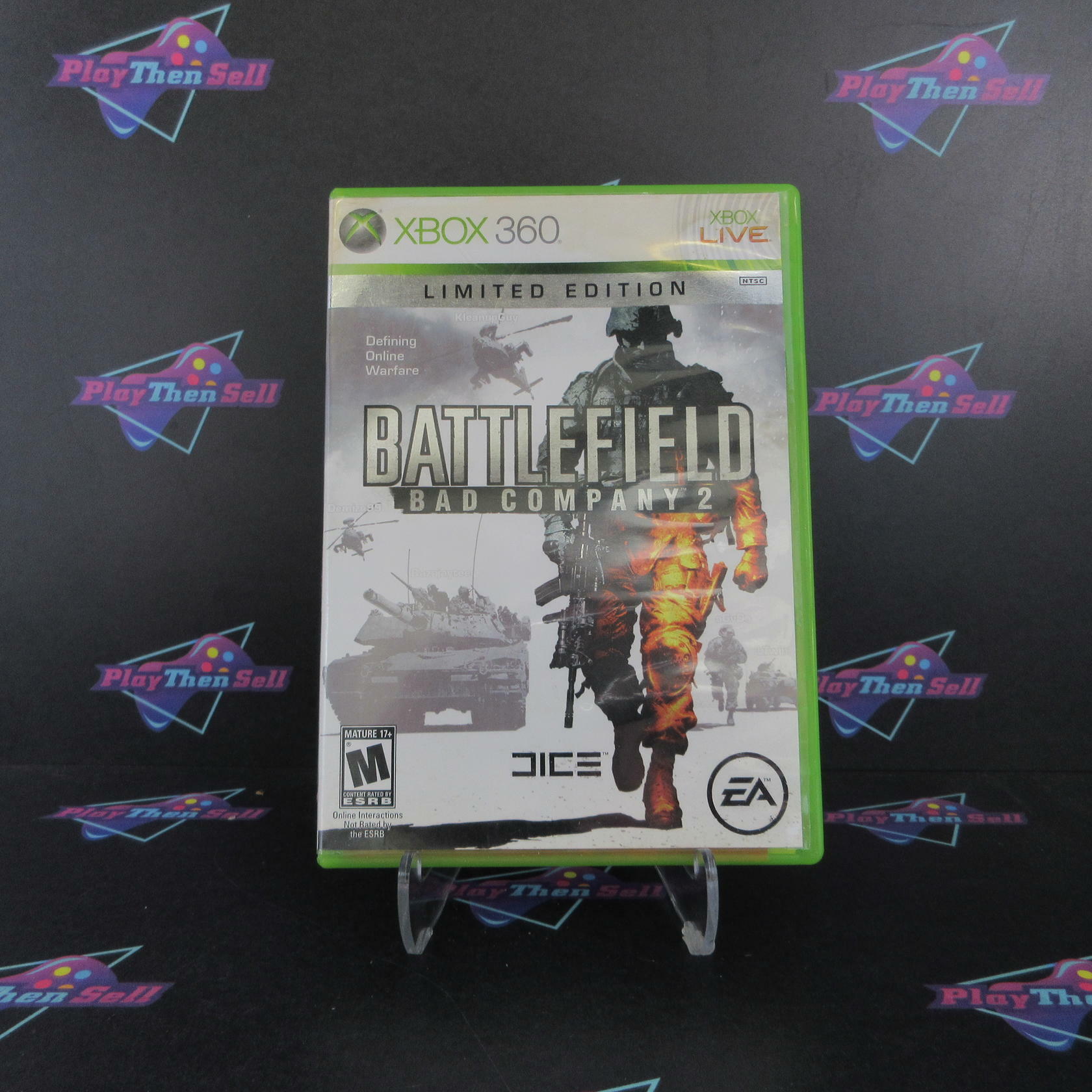 Battlefield Bad Company 2 Limited Edition Xbox 360 AD Complete CIB - Very Good