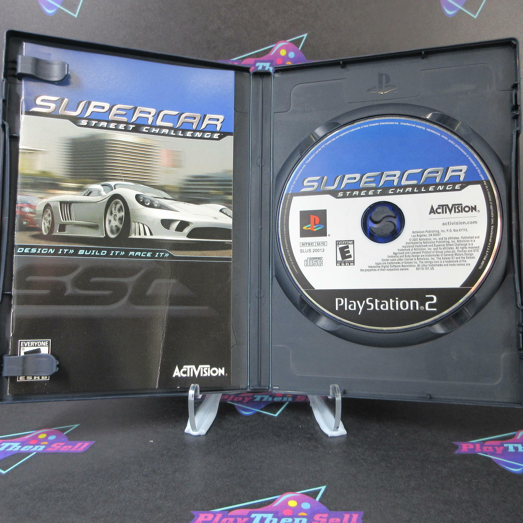 Supercar Street Challenge PS2 PlayStation 2 + Reg Card - Like New