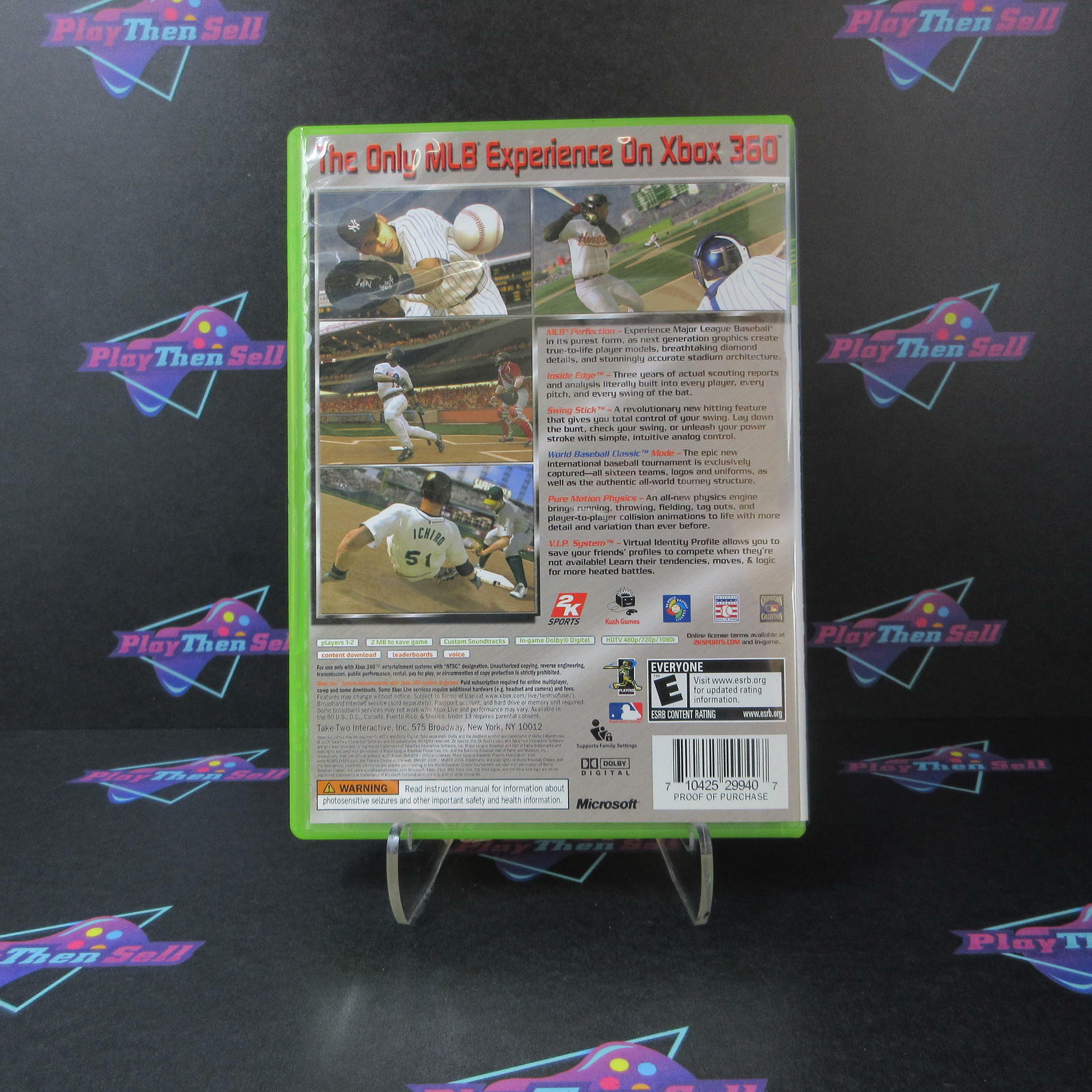 Major League Baseball 2K6 - Xbox 360 - Like New