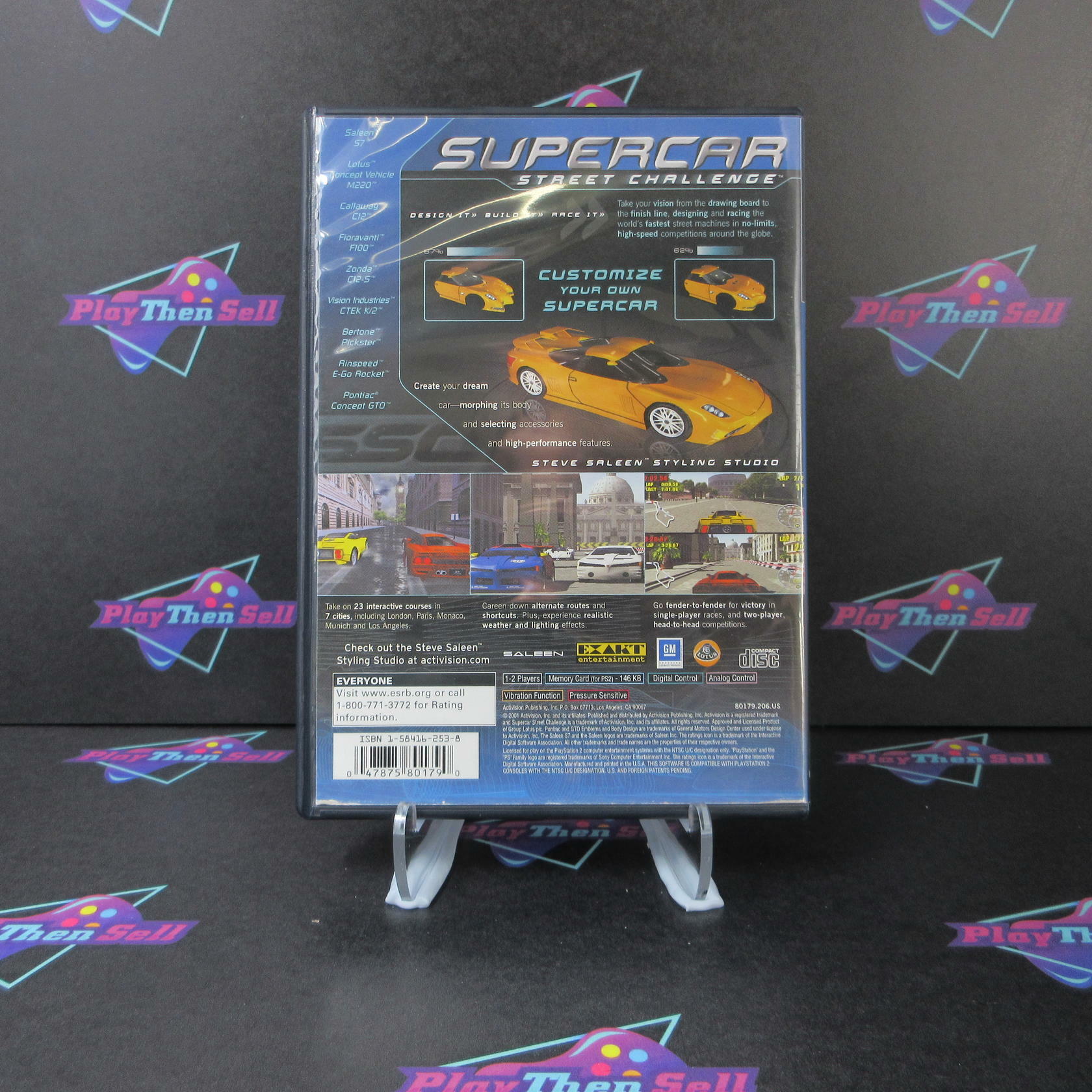 Supercar Street Challenge PS2 PlayStation 2 + Reg Card - Like New