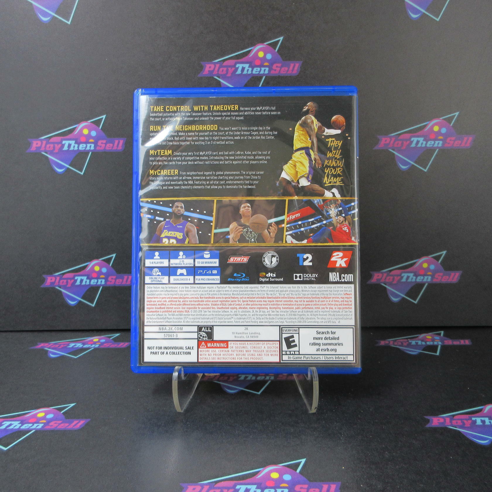 NBA 2K19 20th Anniversary Edition PS4 PlayStation 4 - Like New