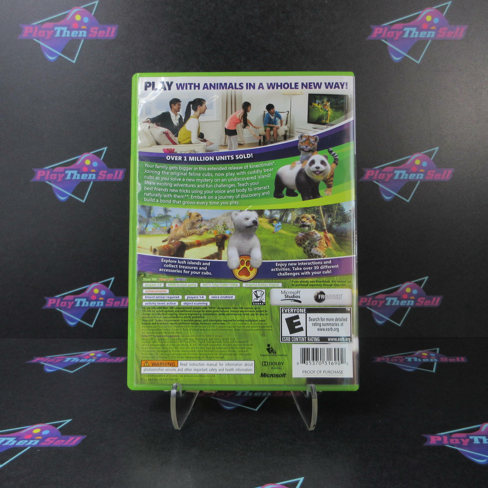 Kinectimals Now with Bears Xbox 360 - Like New