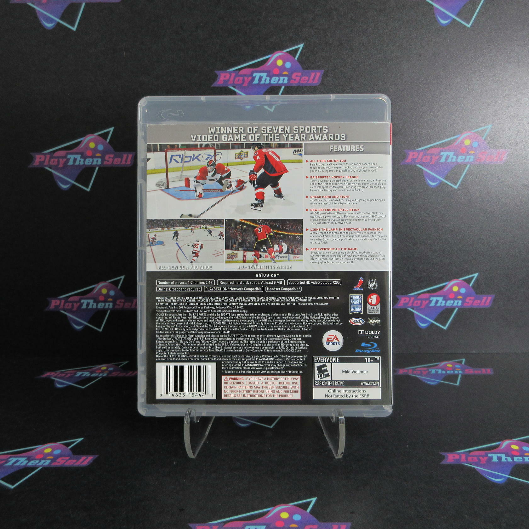 NHL 09 PS3 PlayStation 3 - Like New