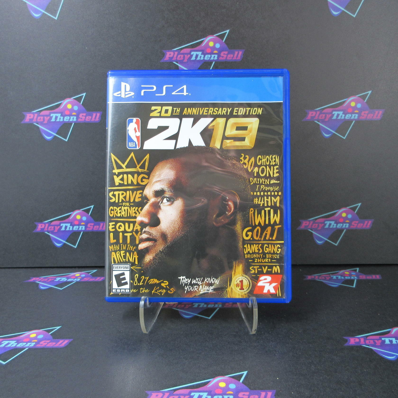 NBA 2K19 20th Anniversary Edition PS4 PlayStation 4 - Like New