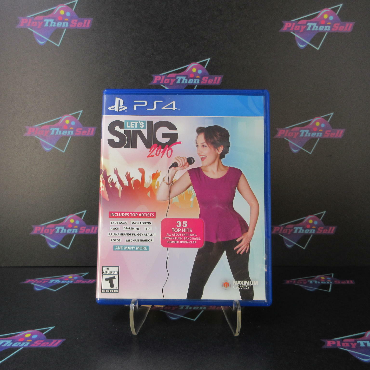 Let's Sing 2016 PS4 PlayStation 4 - Like New