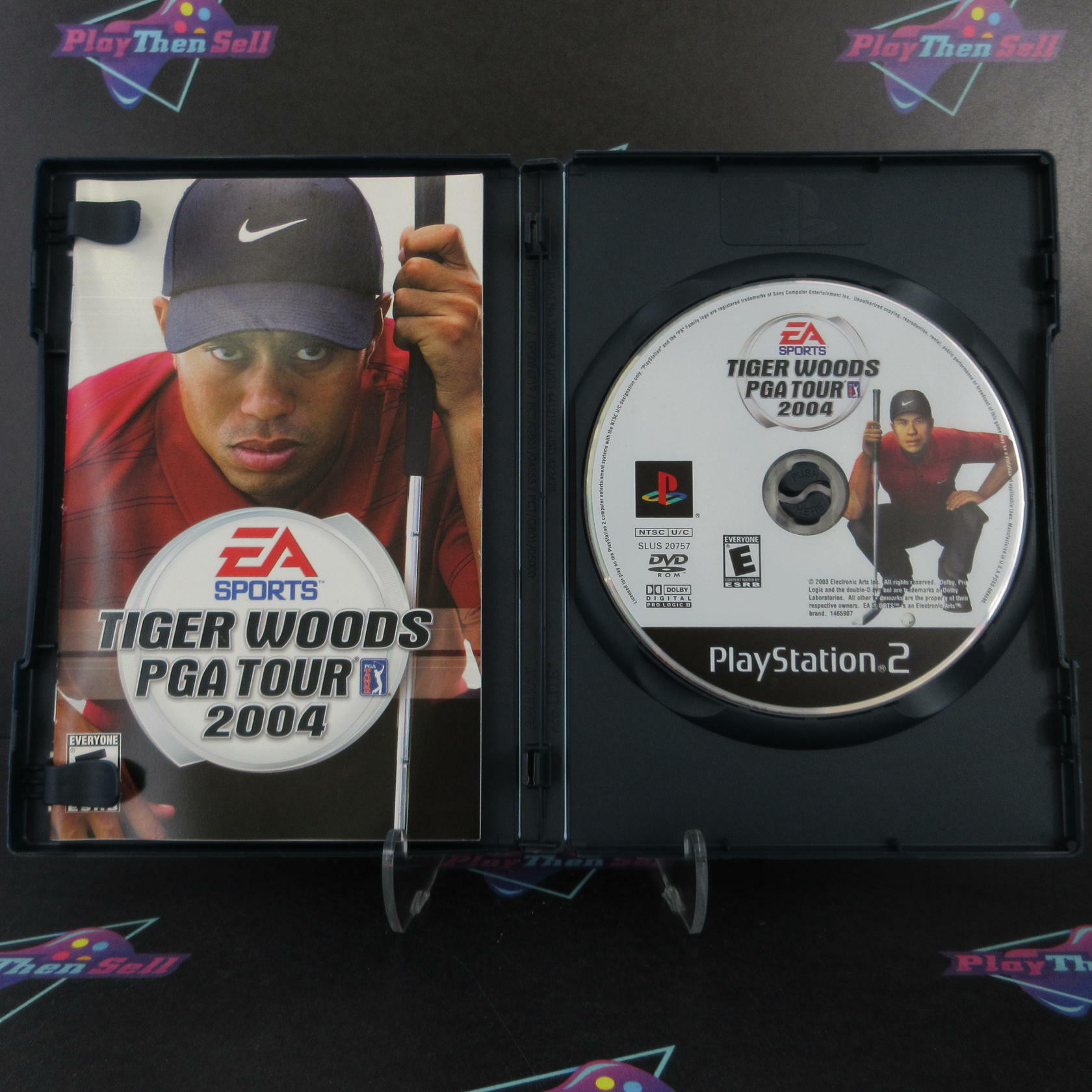 Tiger Woods PGA Tour 2004 PS2 PlayStation 2 Complete - Excellent