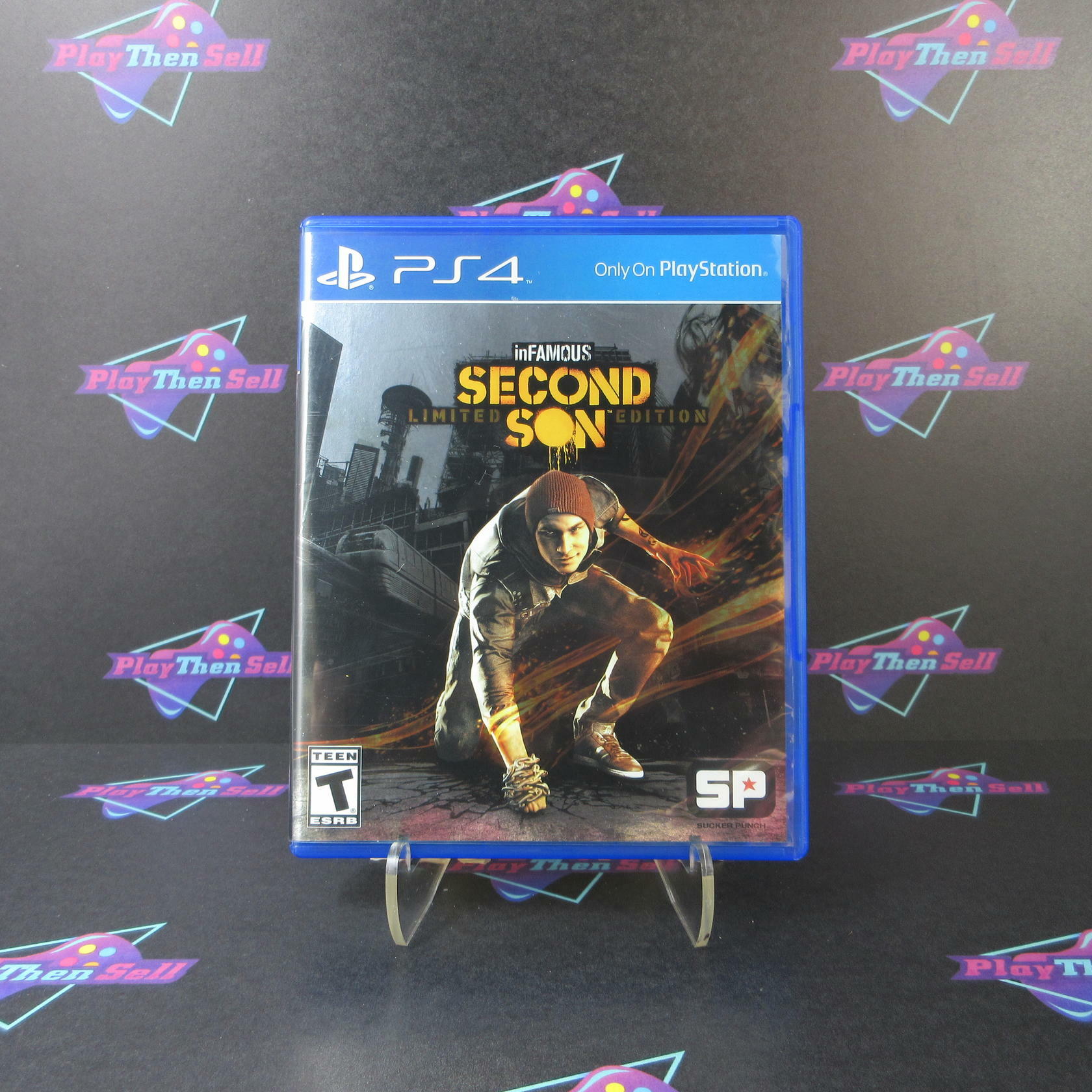 Infamous Second Son Limited Edition PS4 PlayStation 4 - Like New