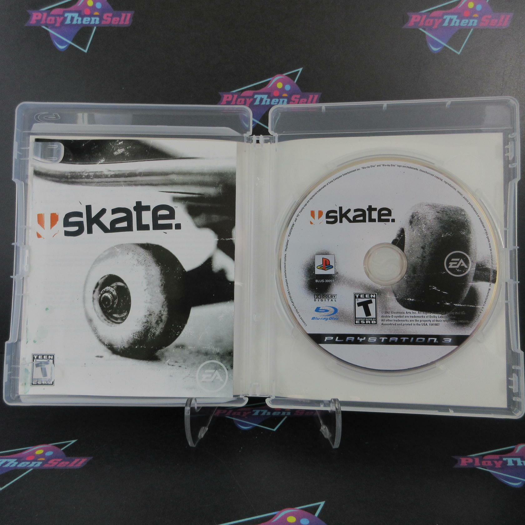 Skate PS3 PlayStation 3 Complete - Excellent
