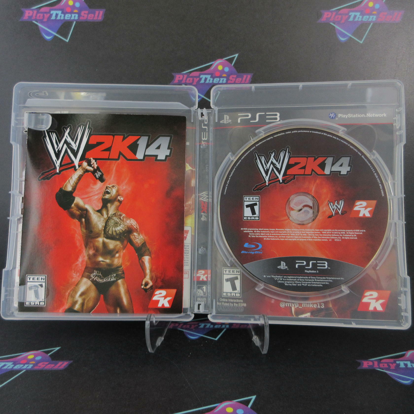 WWE 2K14 PS3 PlayStation 3 Complete - Excellent