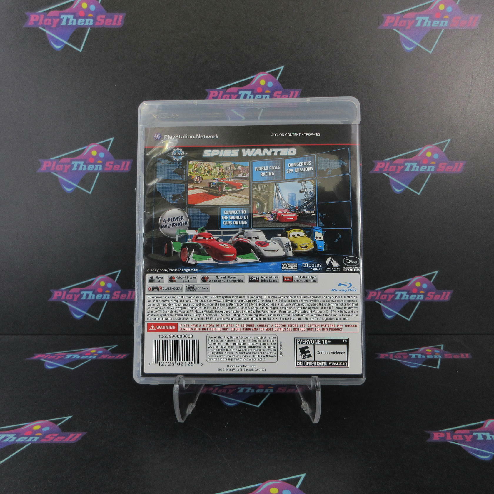 Cars 2 The Video Game PS3 PlayStation 3 Complete - Excellent