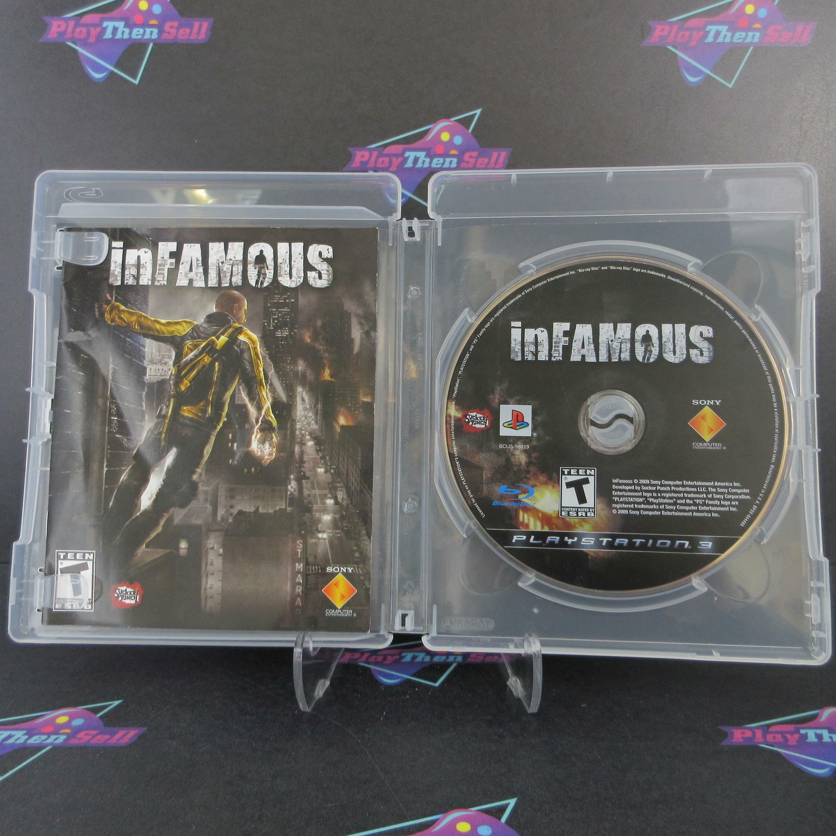 Infamous PS3 PlayStation 3 Complete - Excellent