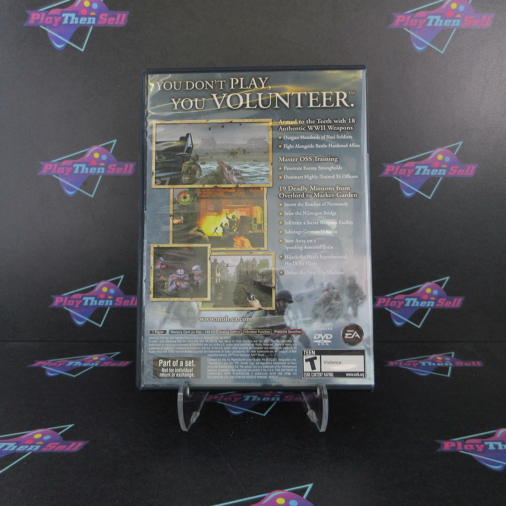 Medal of Honor Frontline PS2 PlayStation 2 Complete - Refurbished