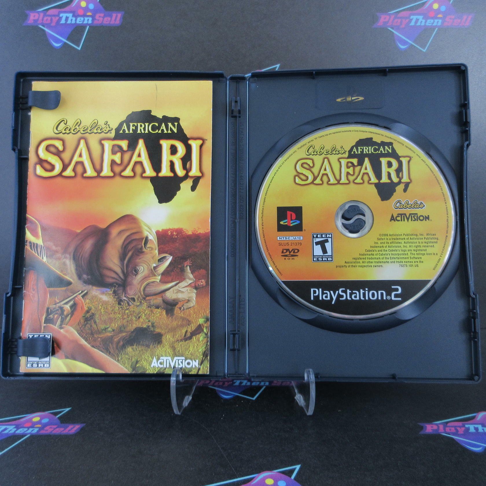 Cabelas African Safari PS2 PlayStation 2 + Reg Card Complete - Excellent