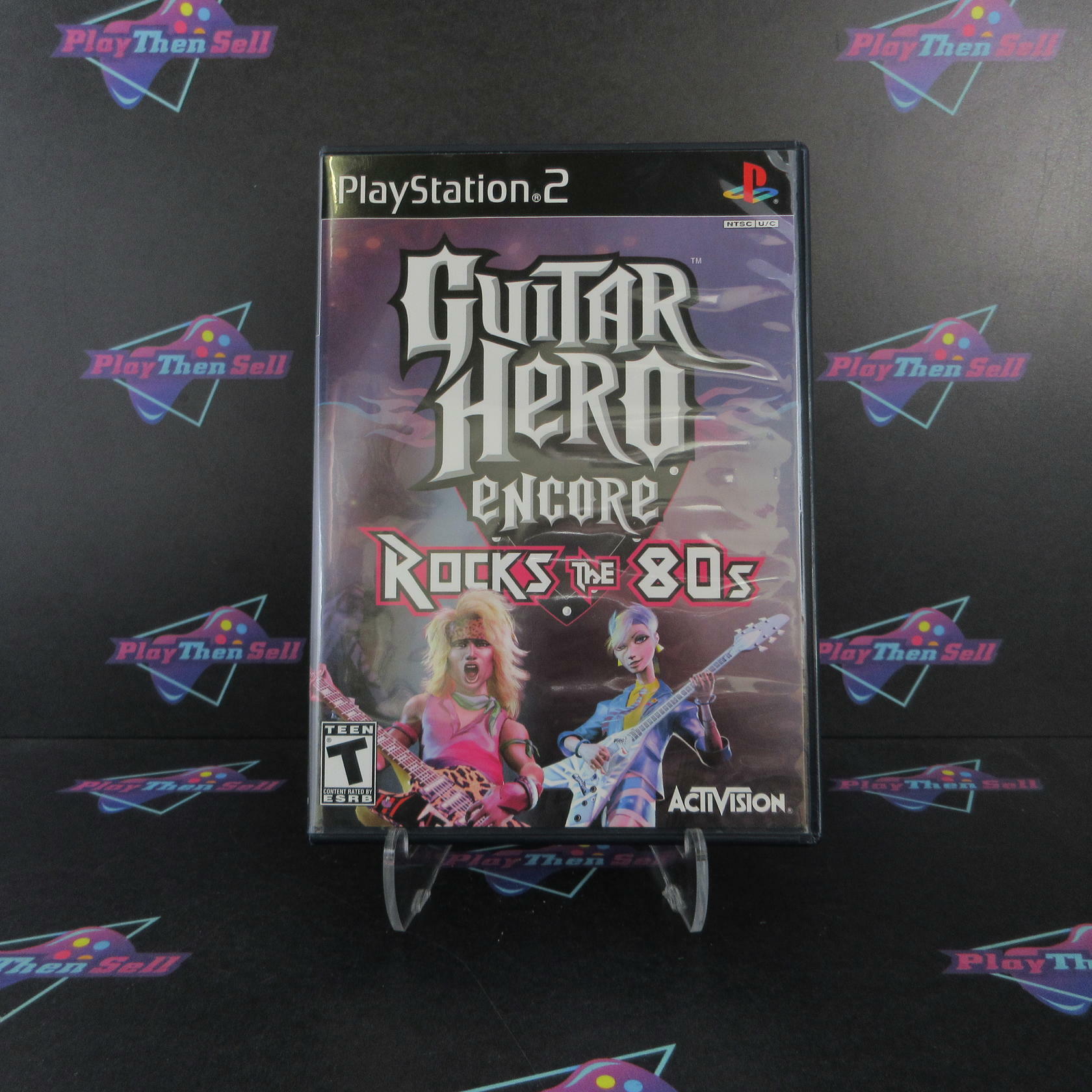 Guitar Hero Encore Rocks the 80s PS2 PlayStation 2 Complete - Excellent