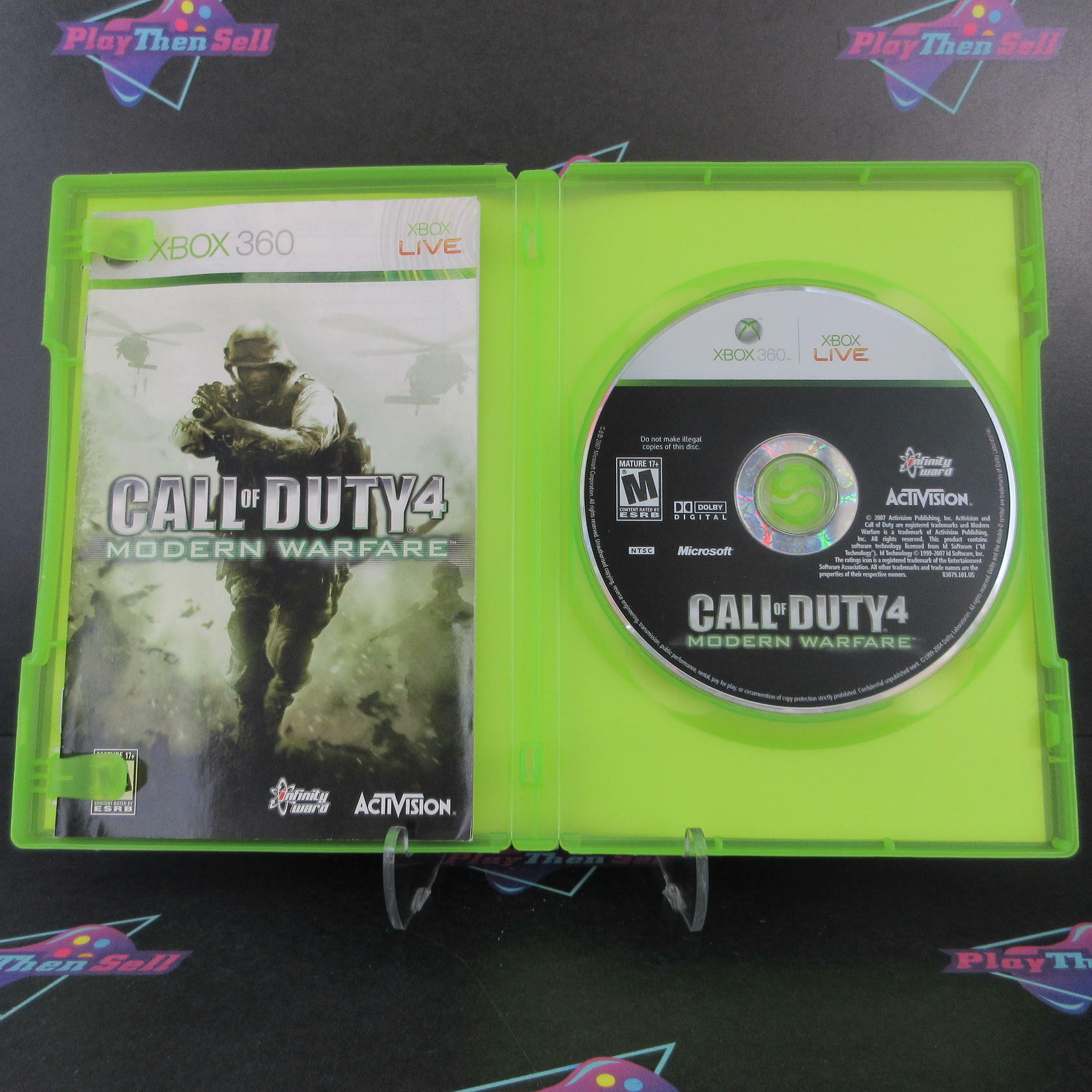 Call of Duty 4 Modern Warfare Xbox 360 Complete - Refurbished