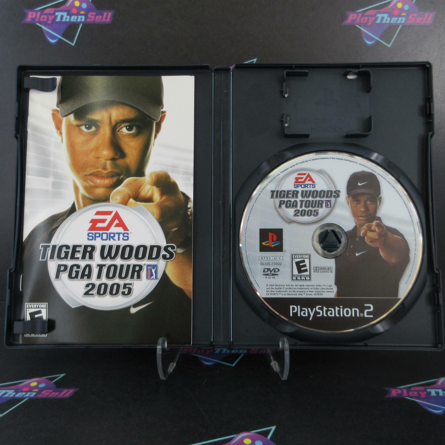 Tiger Woods PGA Tour 2005 PS2 PlayStation 2 Complete - Excellent