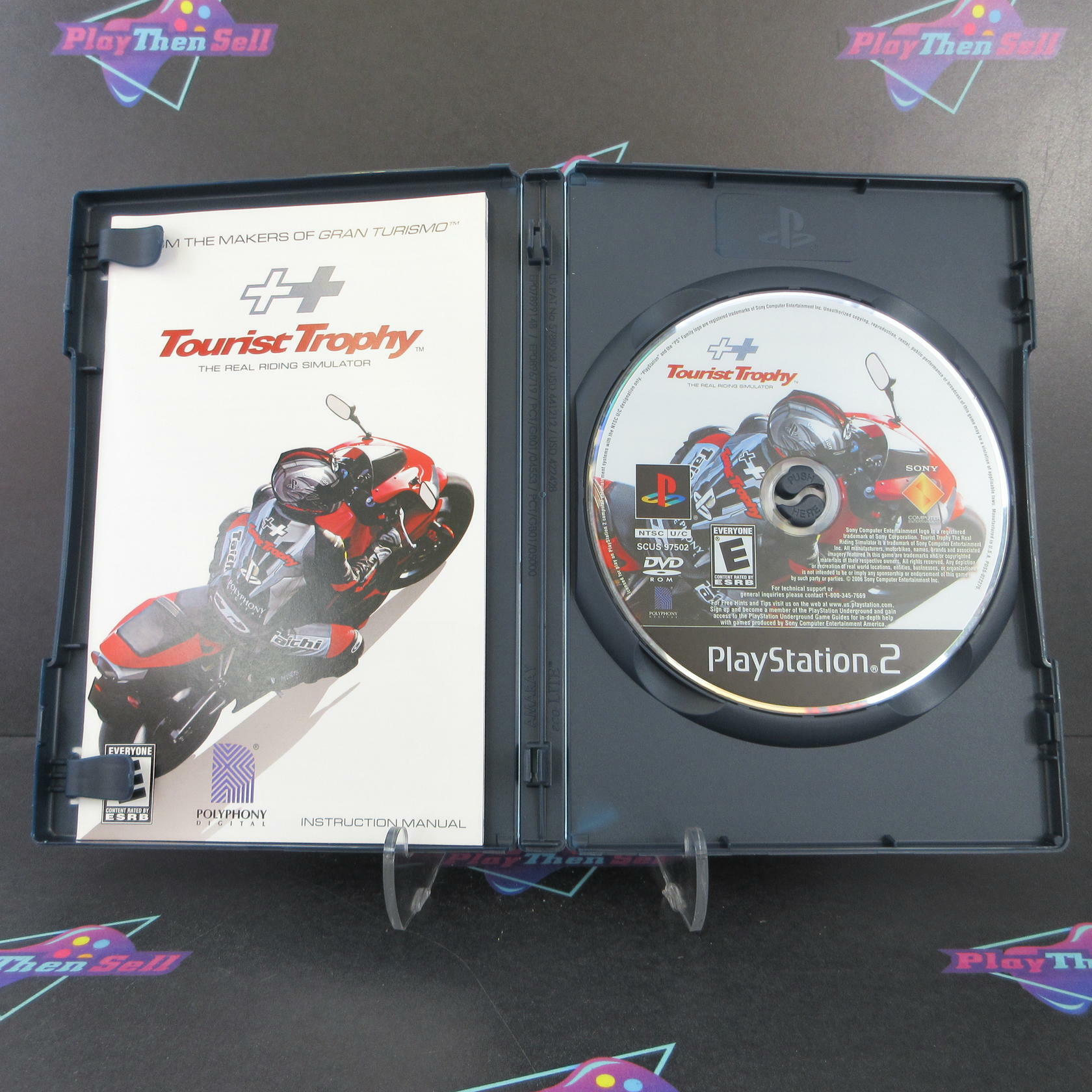 Tourist Trophy PS2 PlayStation 2 + Reg Card Complete - Excellent
