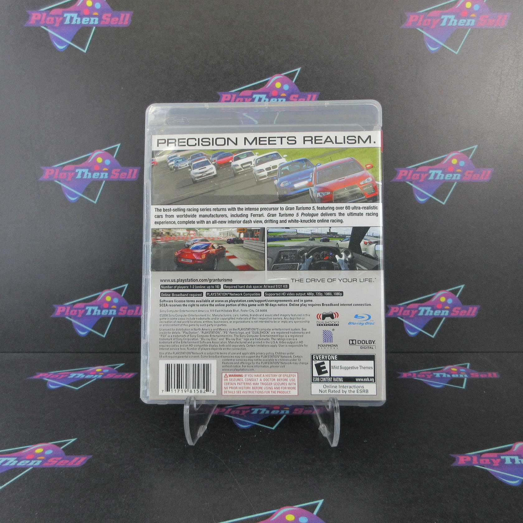 Gran Turismo 5 Prologue PS3 PlayStation 3 + Reg Card Complete - Excellent