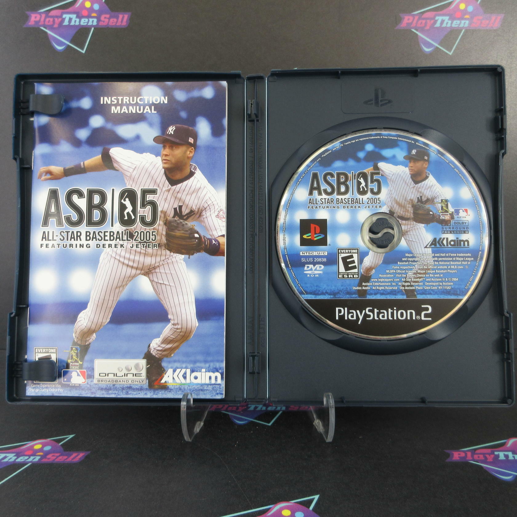 All-Star Baseball 2005 PS2 PlayStation 2 + Reg Card Complete - Excellent