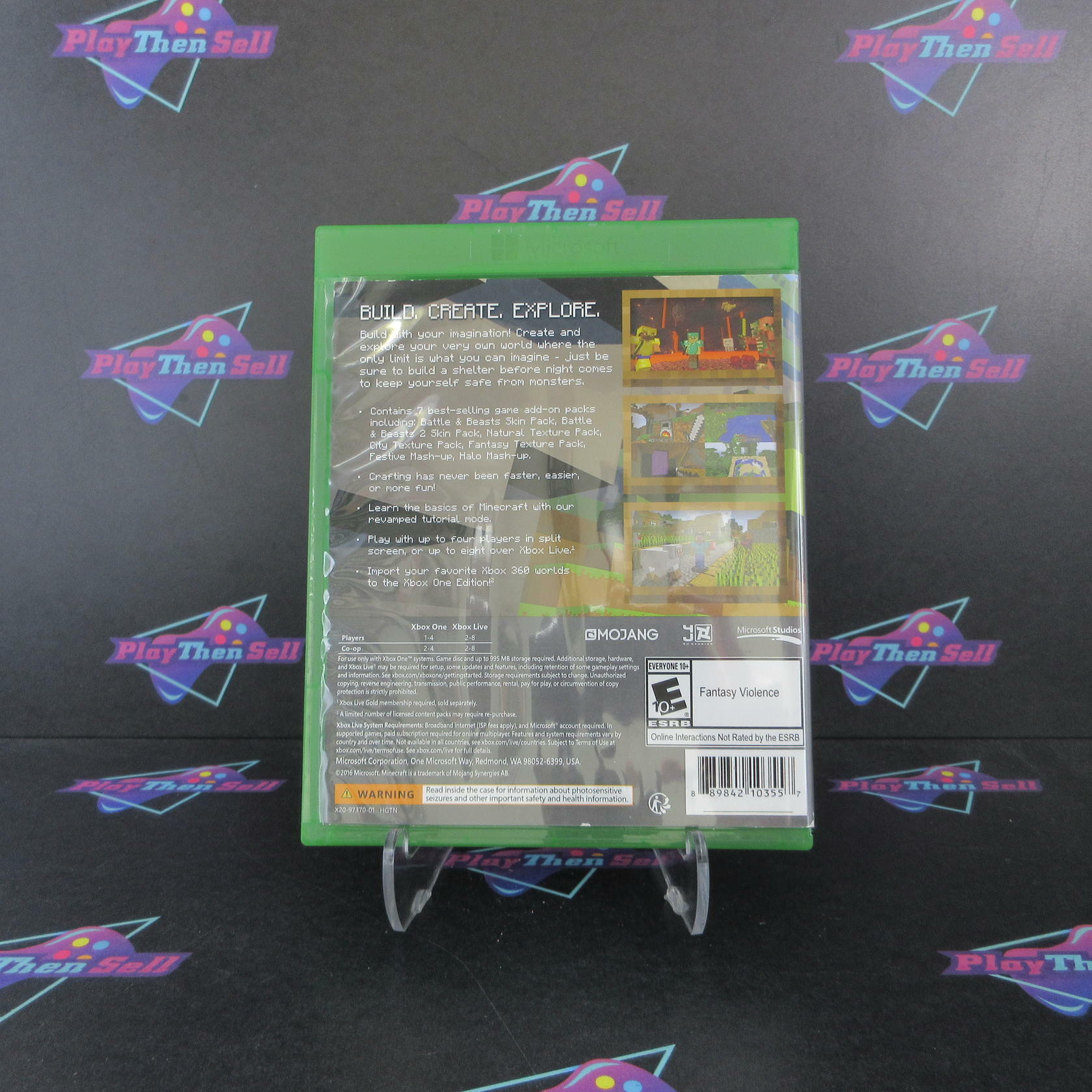 Minecraft Favorites Pack Xbox One Complete - Excellent