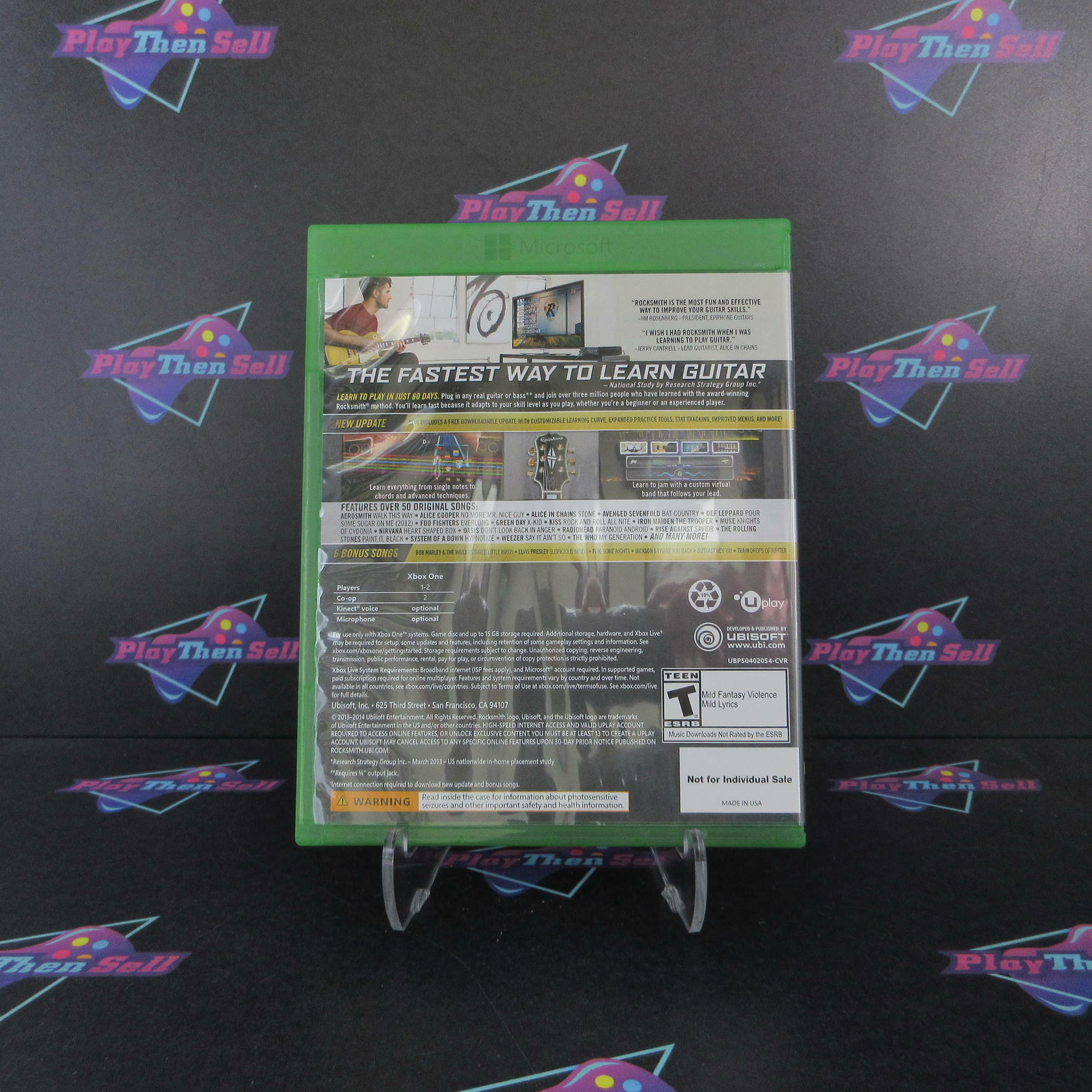 Rocksmith 2014 Edition Remastered Xbox One Complete - Excellent