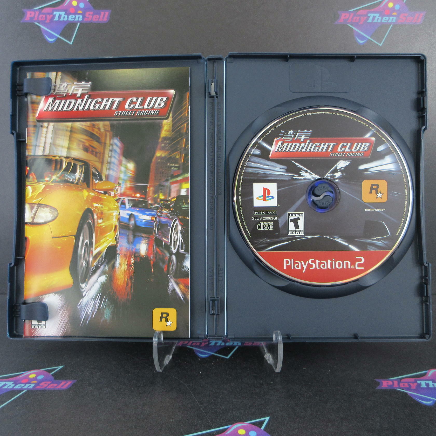 Midnight Club Street Racing PS2 PlayStation 2 GH Complete - Excellent