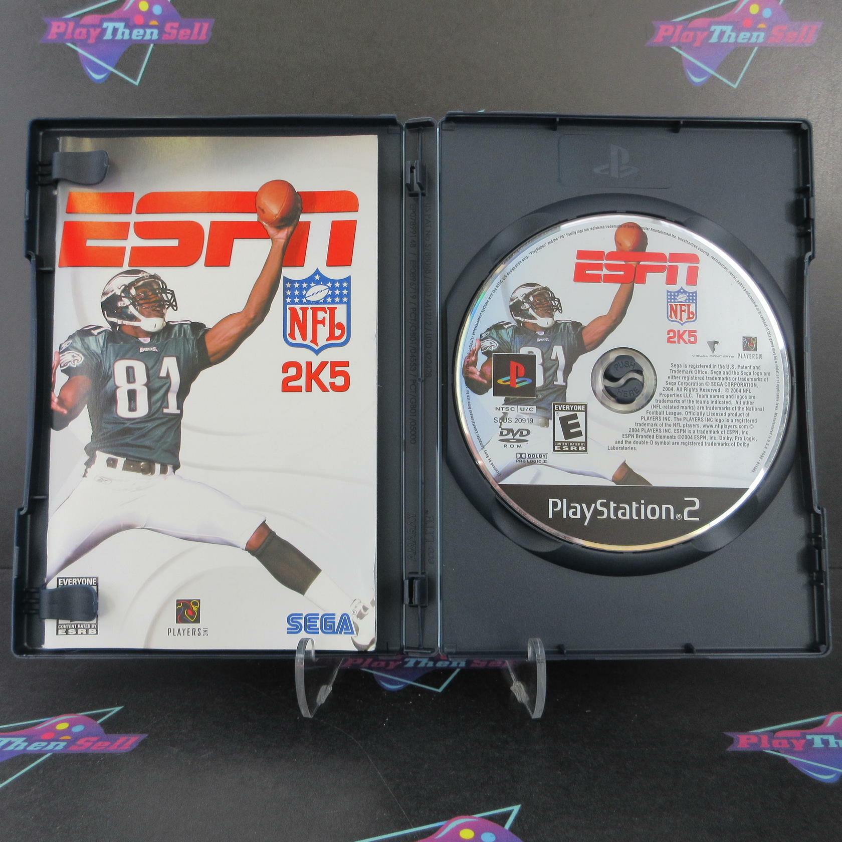 ESPN NFL 2K5 PS2 PlayStation 2 Complete - Excellent