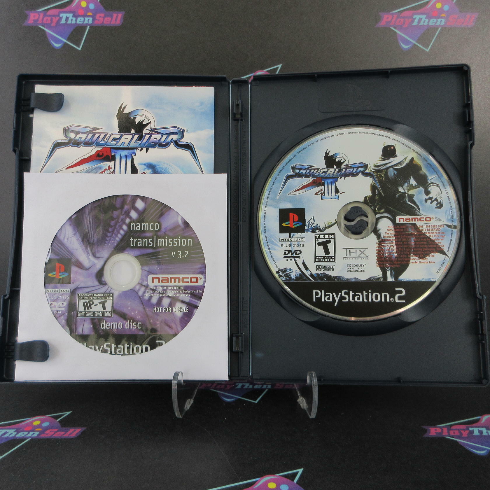 Soulcalibur 3 PS2 PlayStation 2 + Demo Disc Complete - Excellent